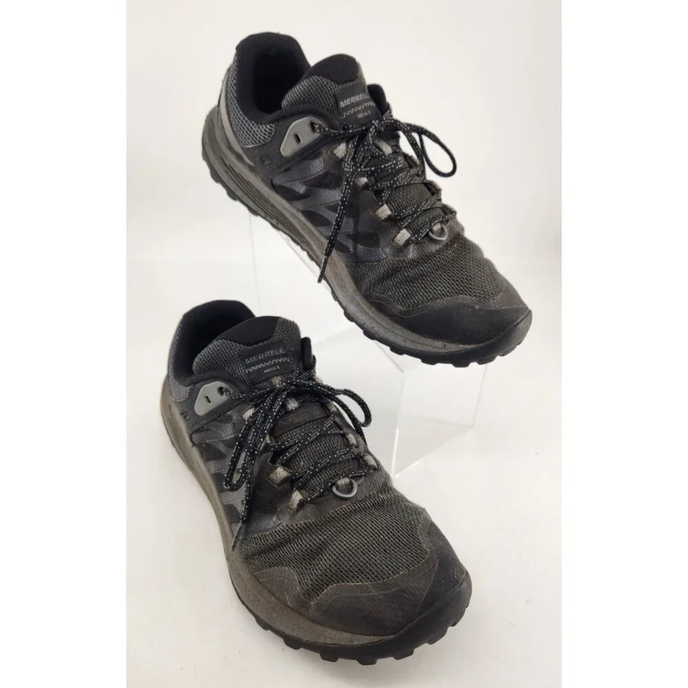 Merrell Men's Size 11.5 Nova 3‎ Dark Gray Hiking Shoes Outdoor Sneakers